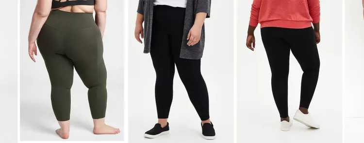 High-Rise Tummy Control Plus Size Leggings – Marika